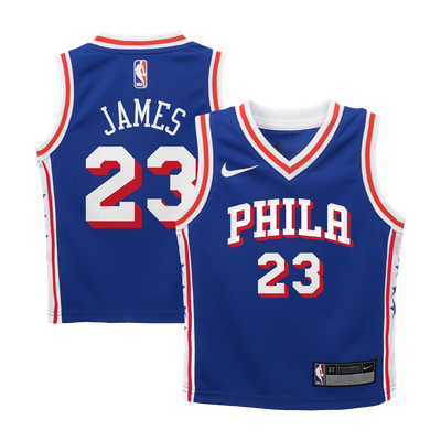 LeBron James Philadelphia 76ers Nike Toddler Swingman Swingman Jersey - Royal - Icon Edition