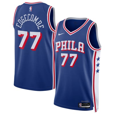 VJ Edgecombe Philadelphia 76ers Nike Unisex Swingman Jersey - Icon Edition - Royal
