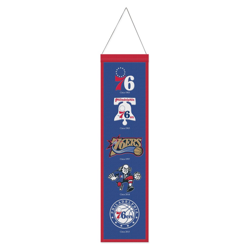 Philadelphia 76ers WinCraft 8" x 32" Evolution Banner
