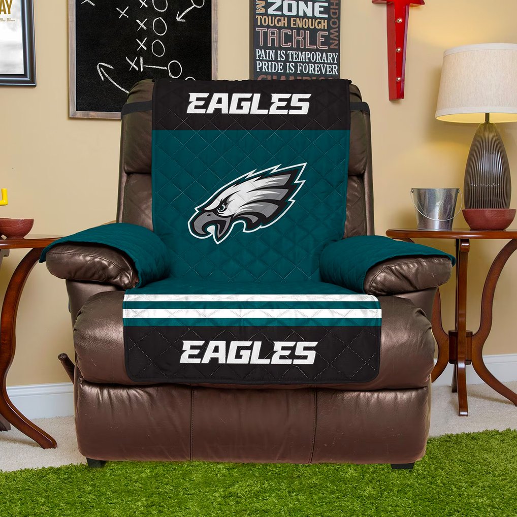Philadelphia Eagles Recliner Protector - Green