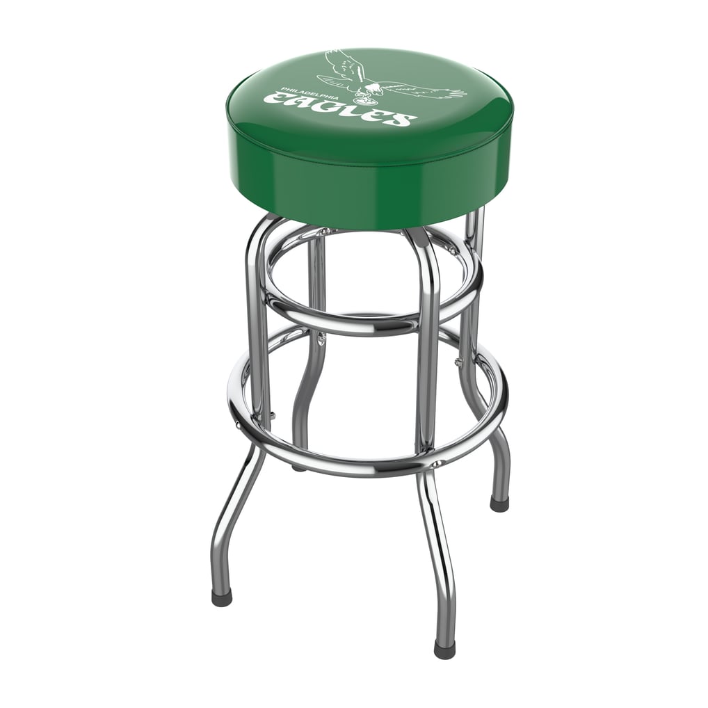 Philadelphia Eagles Imperial Throwback Logo Chrome Bar Stool