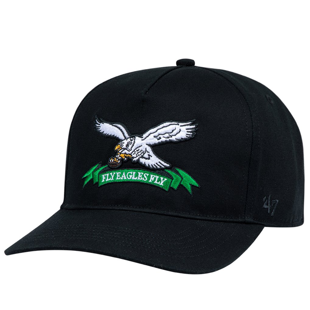 Philadelphia Eagles GOLF WANG Snapback Hat - Black