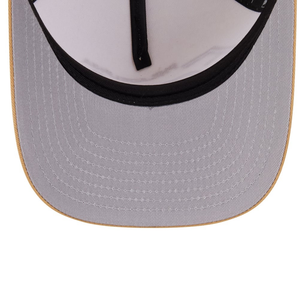  Philadelphia Eagles New Era Herringbone 9FIFTY A-Frame Snapback Hat - Cream