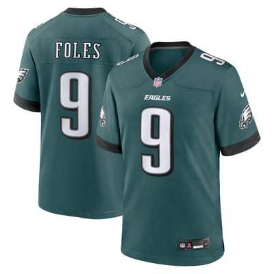 Nick Foles Philadelphia Eagles Nike Team Retired Player Game Jersey - Midnight Green