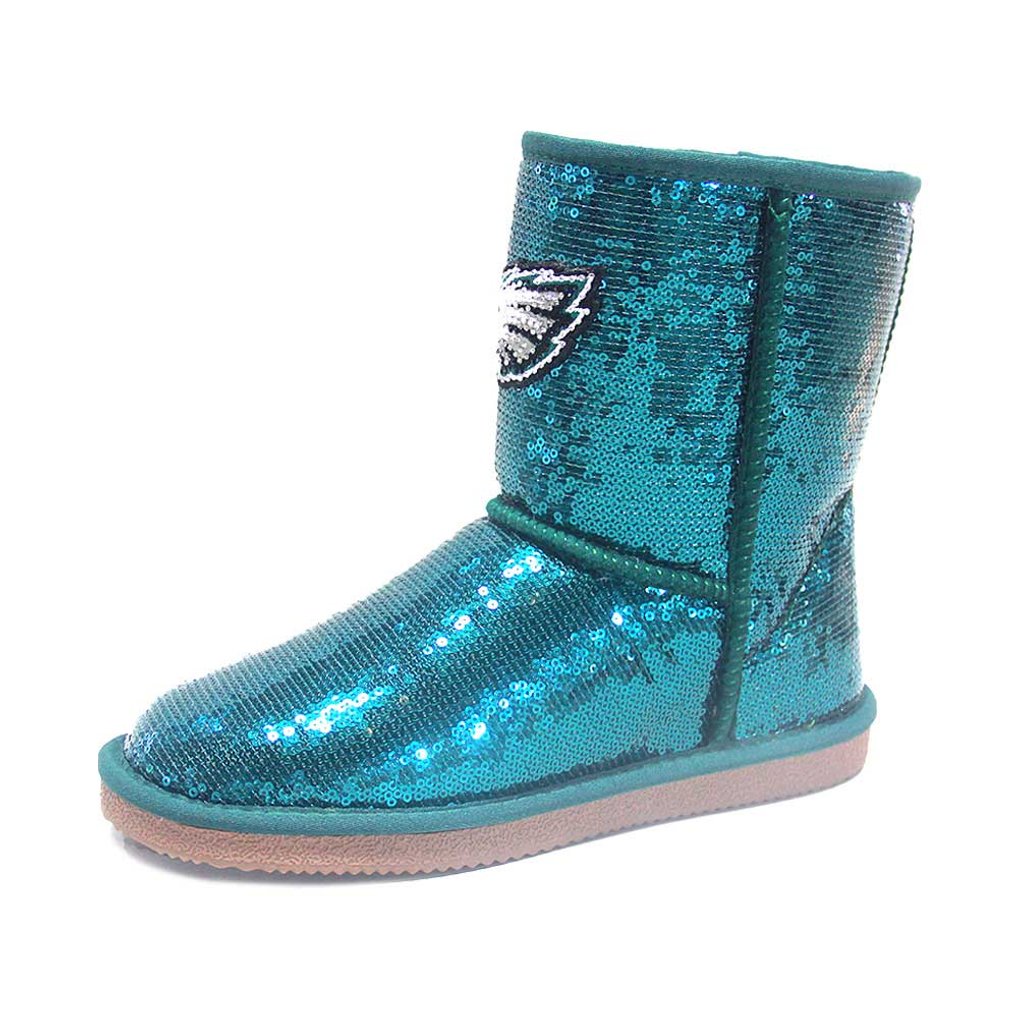 Philadelphia Eagles Cuce Women's Sequin Boots
