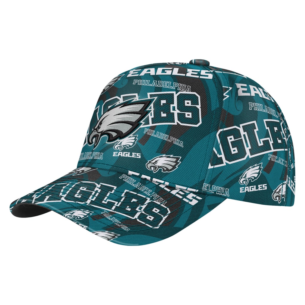 Philadelphia Eagles Outerstuff Youth Shift Adjustable Hat - Midnight Green