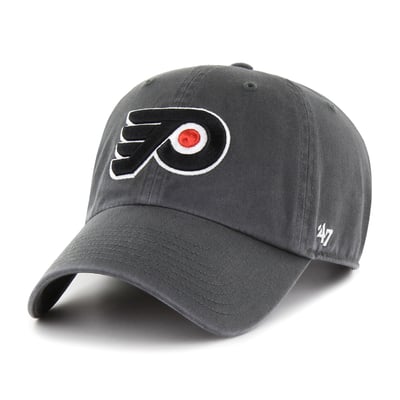 Philadelphia Flyers '47 Clean Up Adjustable Hat - Charcoal