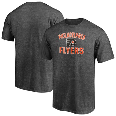  Philadelphia Flyers Victory Arch T-Shirt - Charcoal