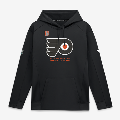  Philadelphia Flyers Fanatics 2026 Stanley Cup Playoffs Authentic Pro Rink Fleece Hoodie - Black
