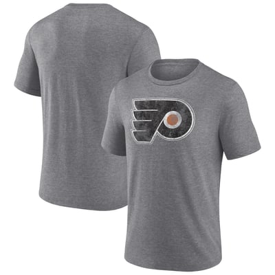  Philadelphia Flyers Wraparound Tri-Blend T-Shirt - Heather Gray