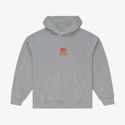 Philadelphia Flyers Mitchell & Ness Core Essentials Hoodie - Gray
