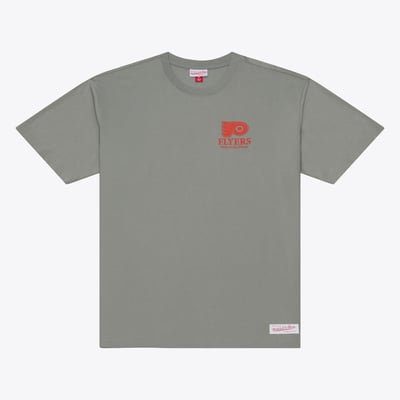 Philadelphia Flyers Mitchell & Ness Core Essentials T-Shirt - Gray
