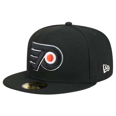  Philadelphia Flyers New Era Core 59FIFTY Fitted Hat - Black
