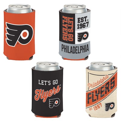 Philadelphia Flyers WinCraft 4-Pack 12oz. Can Cooler Set