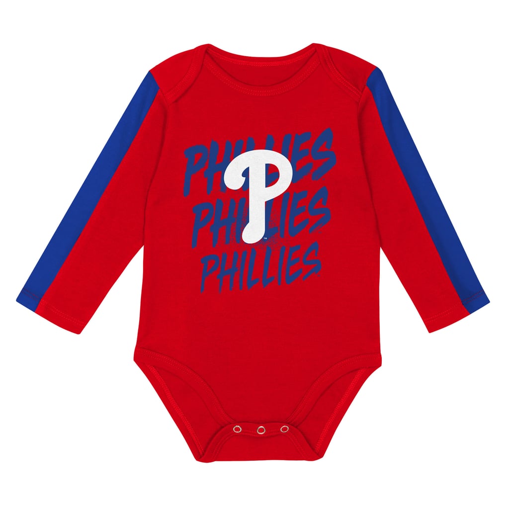 Philadelphia Phillies Outerstuff Infant Double Down Bodysuit and Pants 3-Piece Set