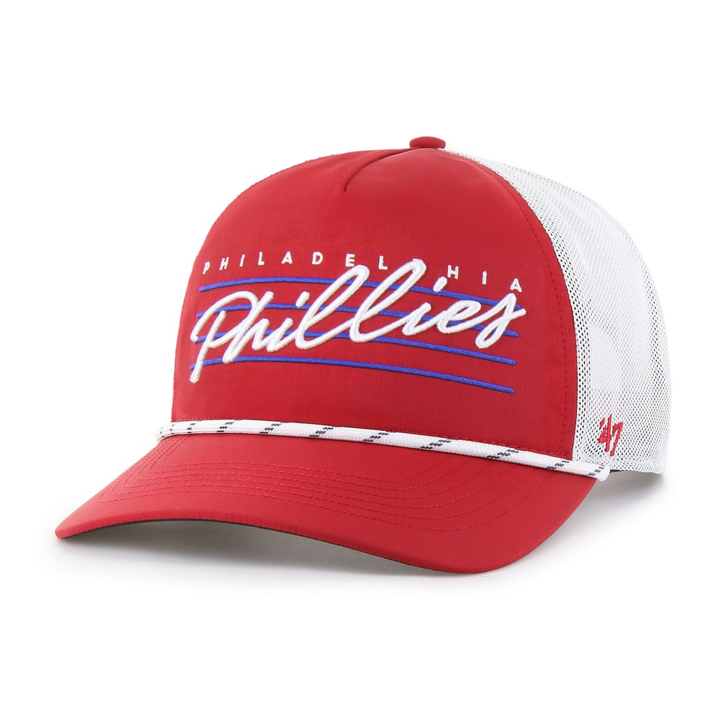 Philadelphia Phillies '47 Brrr Downburst Mesh Hitch Adjustable Hat - Red
