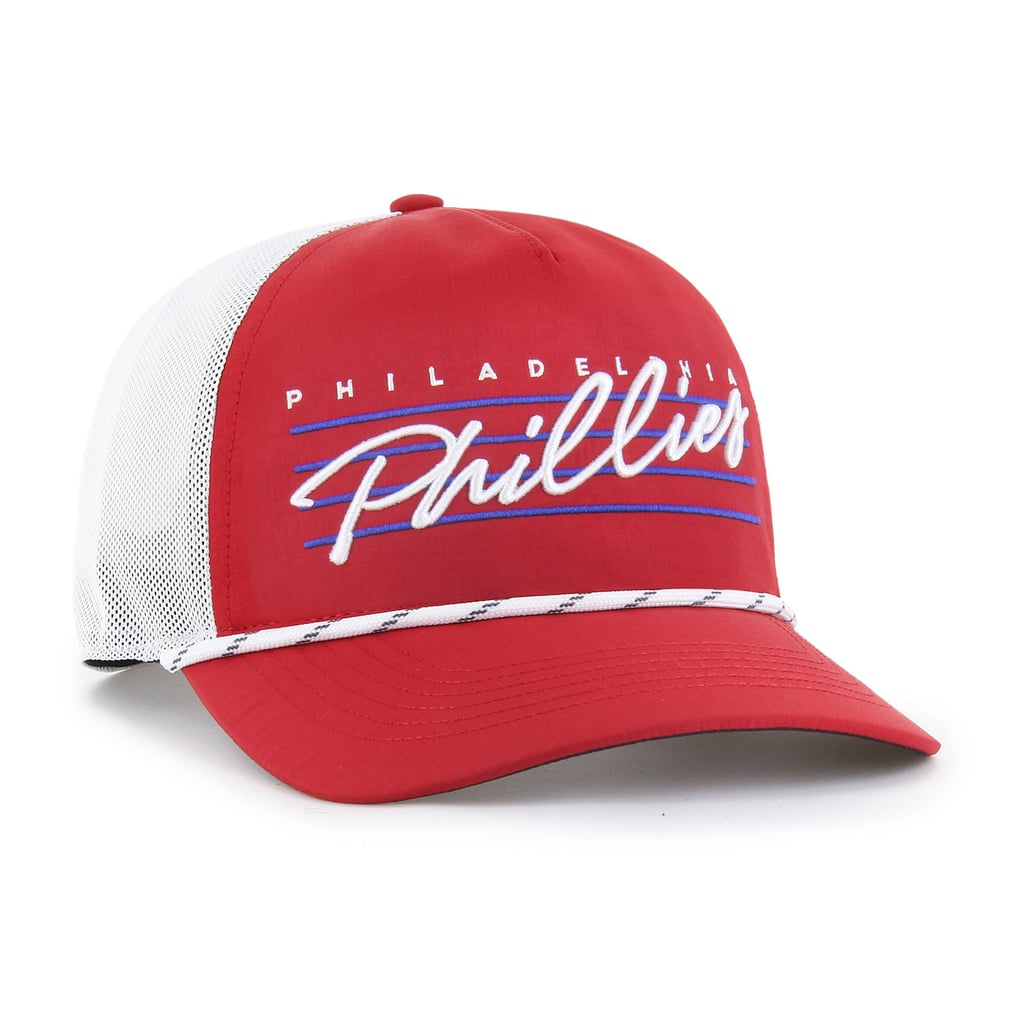 Philadelphia Phillies '47 Brrr Downburst Mesh Hitch Adjustable Hat - Red