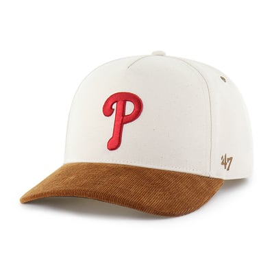 Philadelphia Phillies Carhartt x '47 Undyed Relaxed Hitch Adjustable Hat - Natural/Brown