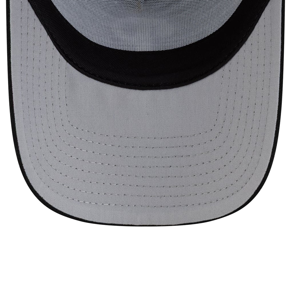 Philadelphia Phillies New Era Side Script 9FORTY A-Frame Trucker Adjustable Hat - Black