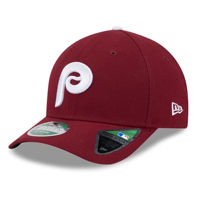  Philadelphia Phillies New Era Player Replica 9FORTY Adjustable Hat - Burgundy