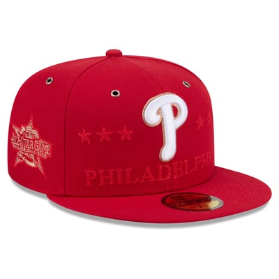 Philadelphia Phillies New Era 2026 MLB All-Star Game 59FIFTY Fitted Hat - Red