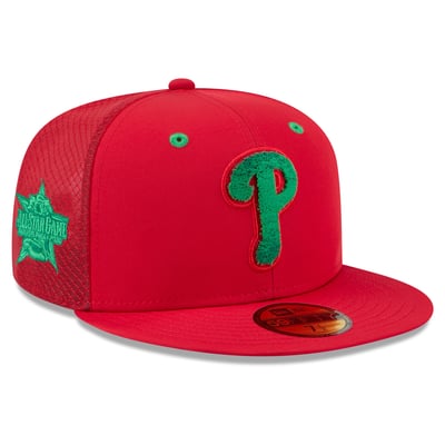 Philadelphia Phillies New Era 2026 MLB All-Star Game Workout 59FIFTY Fitted Hat - Red