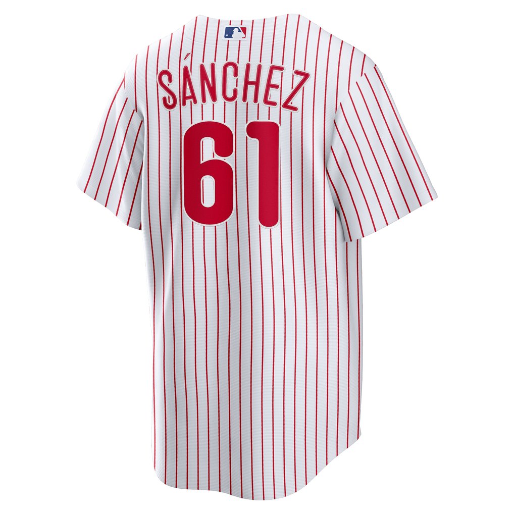 Cristopher Sanchez Philadelphia Phillies Nike Home Replica Jersey - White
