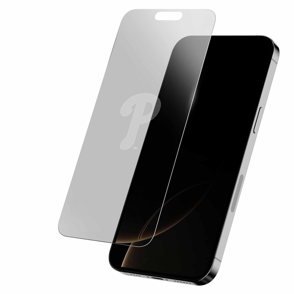 Philadelphia Phillies Disappearing Logo iPhone Screen Protector