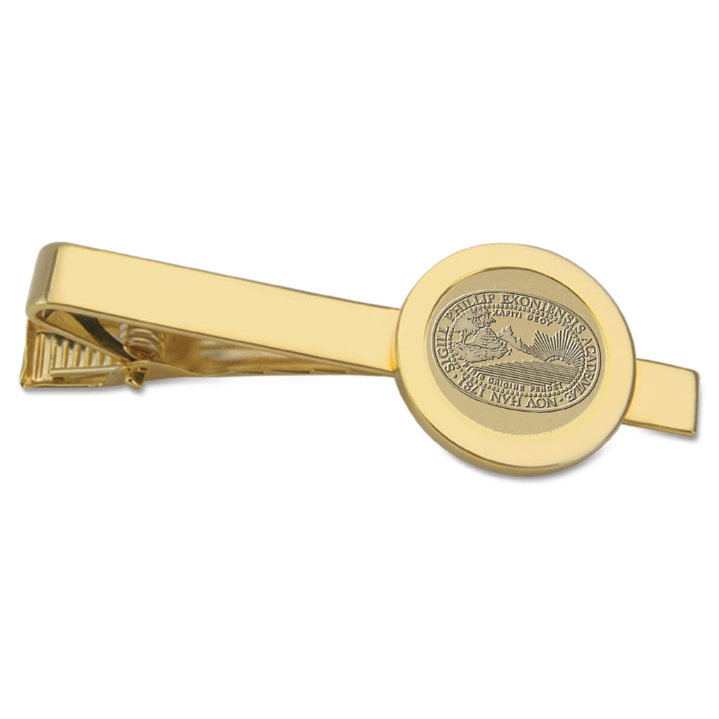 Phillips Exeter Academy Big Red Logo Tie Bar - Gold