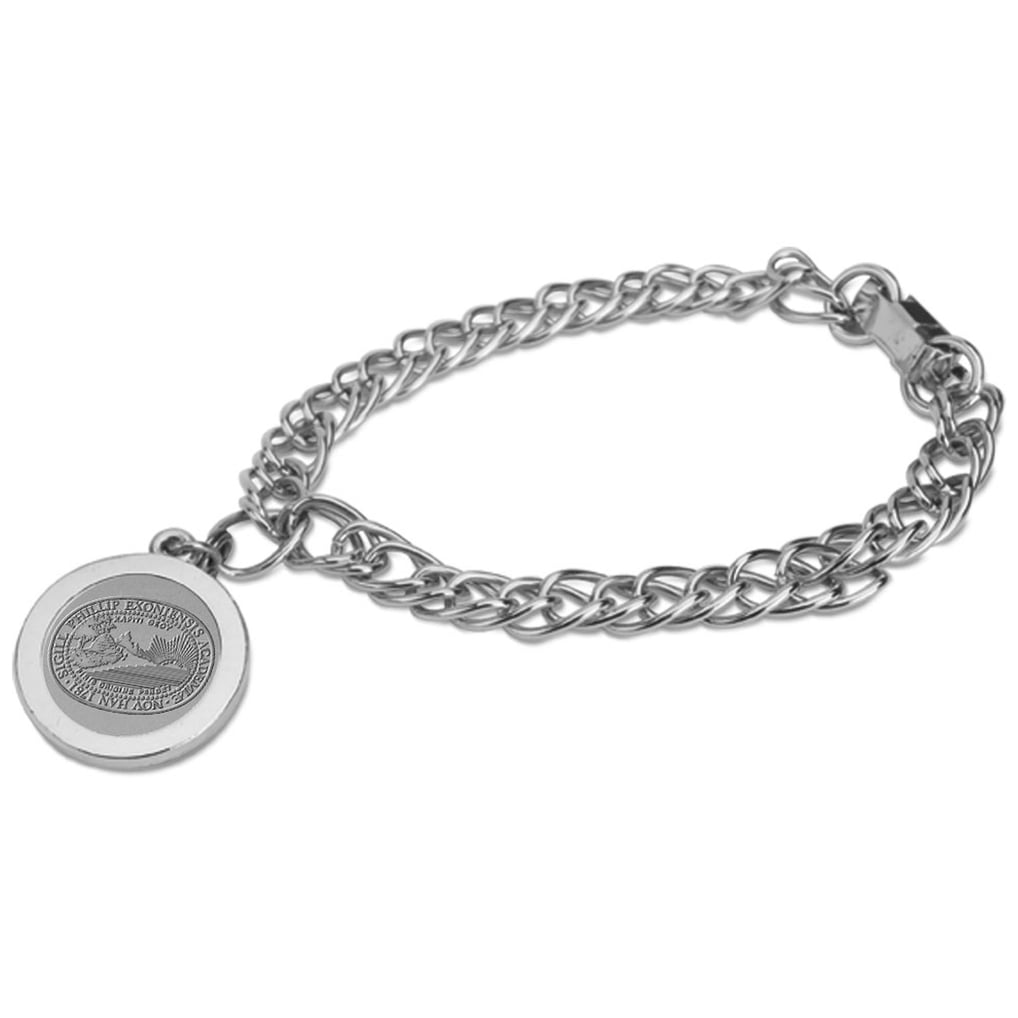 Phillips Exeter Academy Big Red Women's Charm Bracelet - Silver