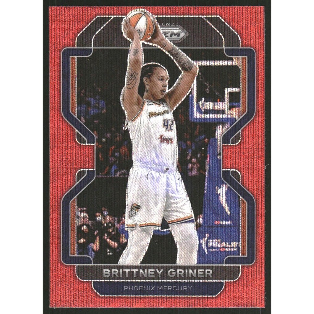 2022 Panini Prizm WNBA Prizms Ruby Wave #141 Brittney Griner