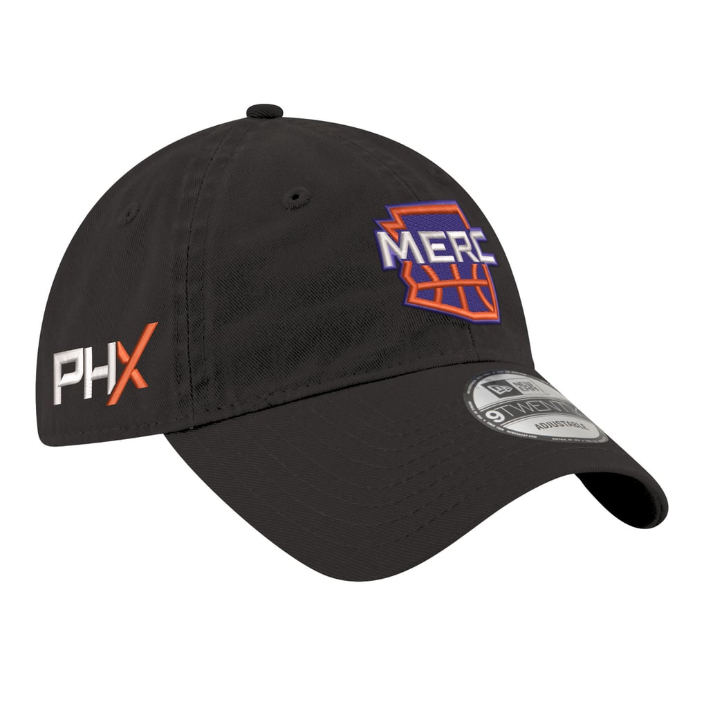 Phoenix Mercury New Era Unisex Alternate Logo 9TWENTY Adjustable Hat - Black