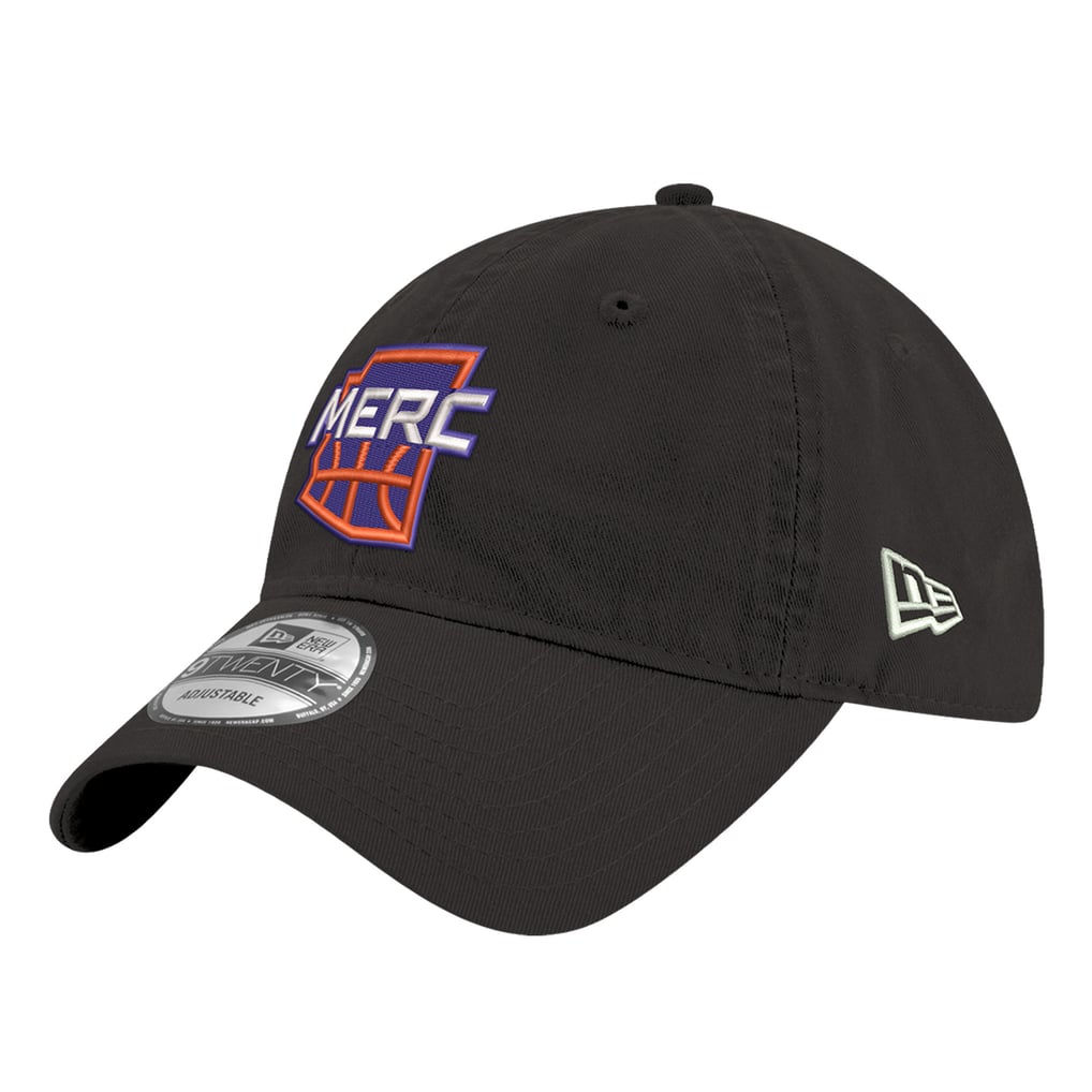 Phoenix Mercury New Era Unisex Alternate Logo 9TWENTY Adjustable Hat - Black