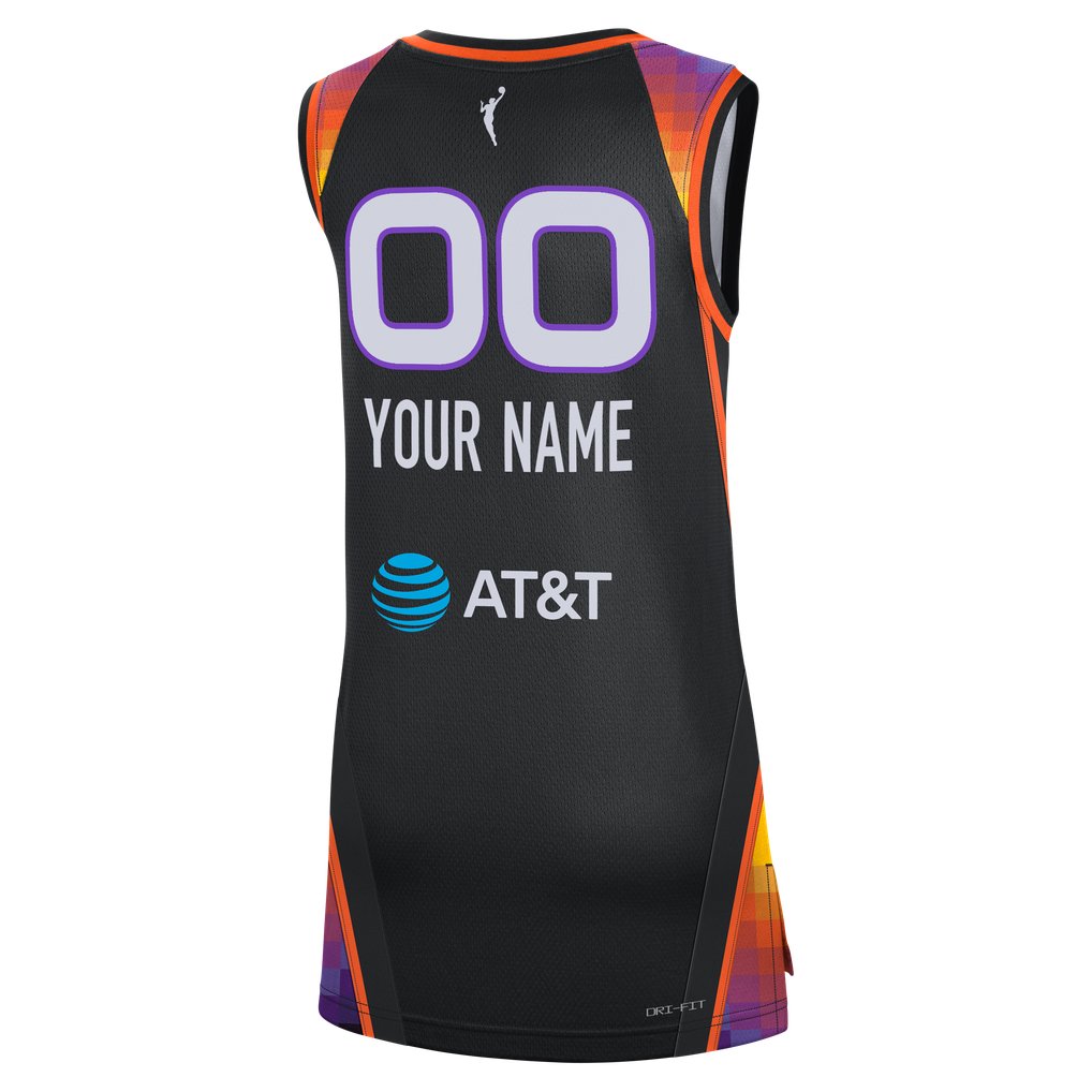 Phoenix Mercury Nike Unisex Victory Custom Jersey - Rebel Edition - Black