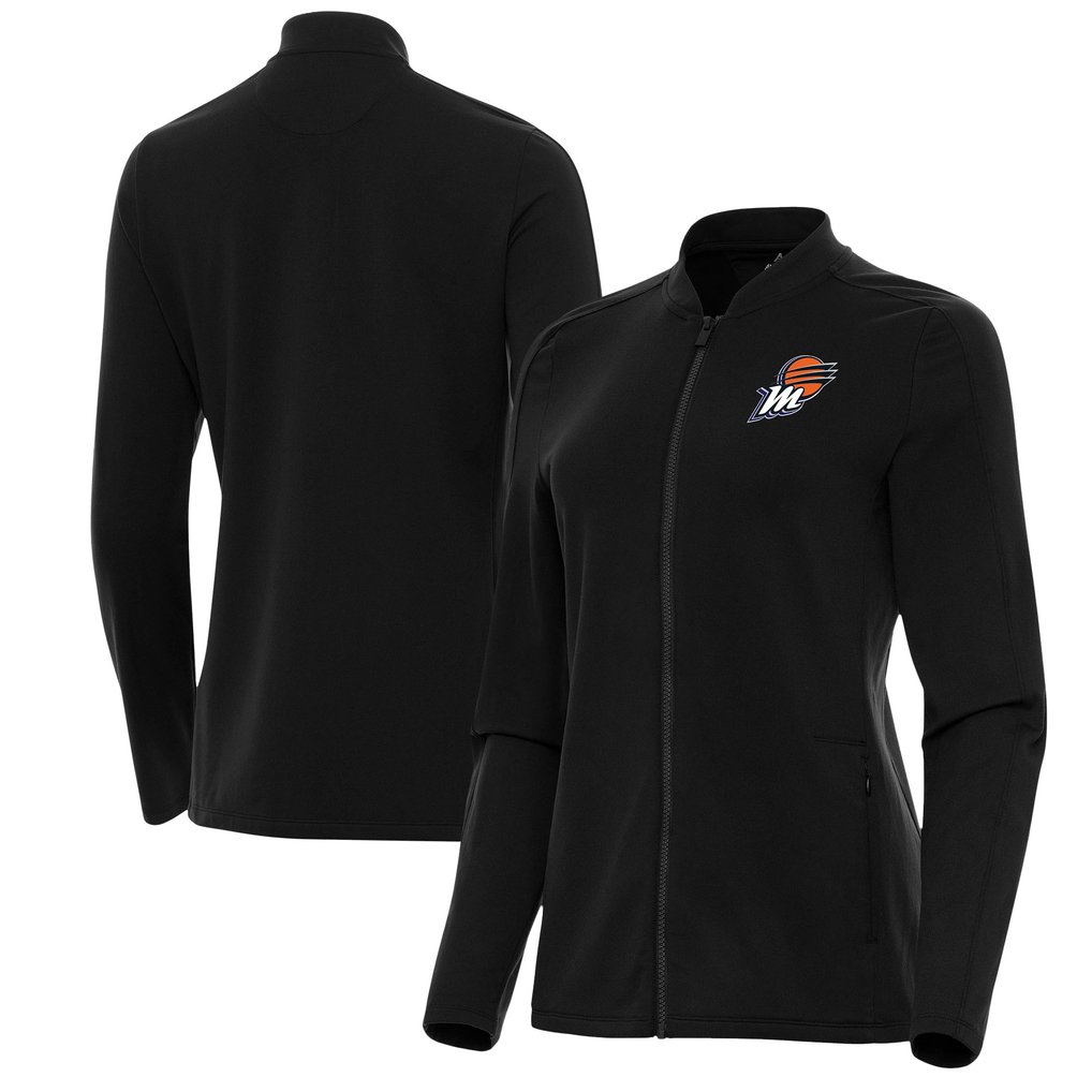 Phoenix Mercury Antigua Women's Continual Full-Zip Jacket - Black