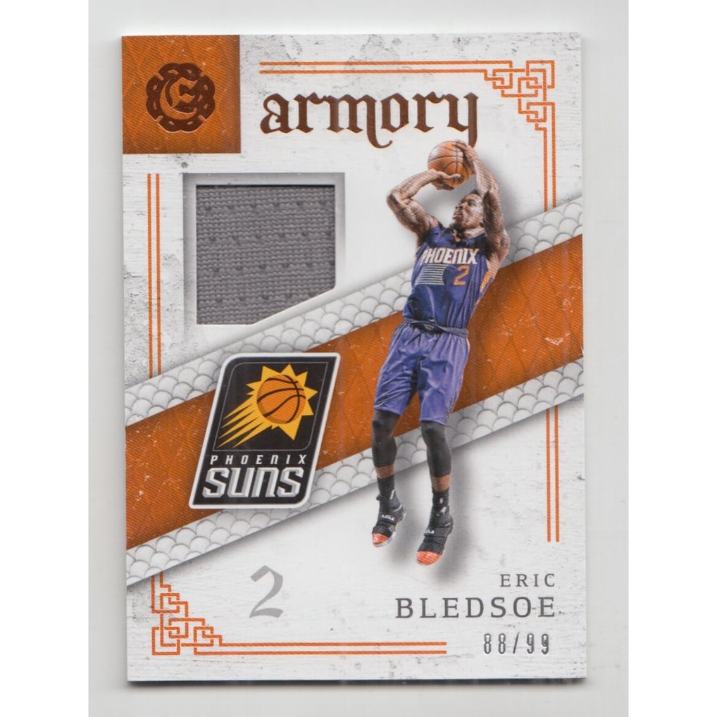 2016-17 Panini Excalibur Armory Jerseys #24 Eric Bledsoe