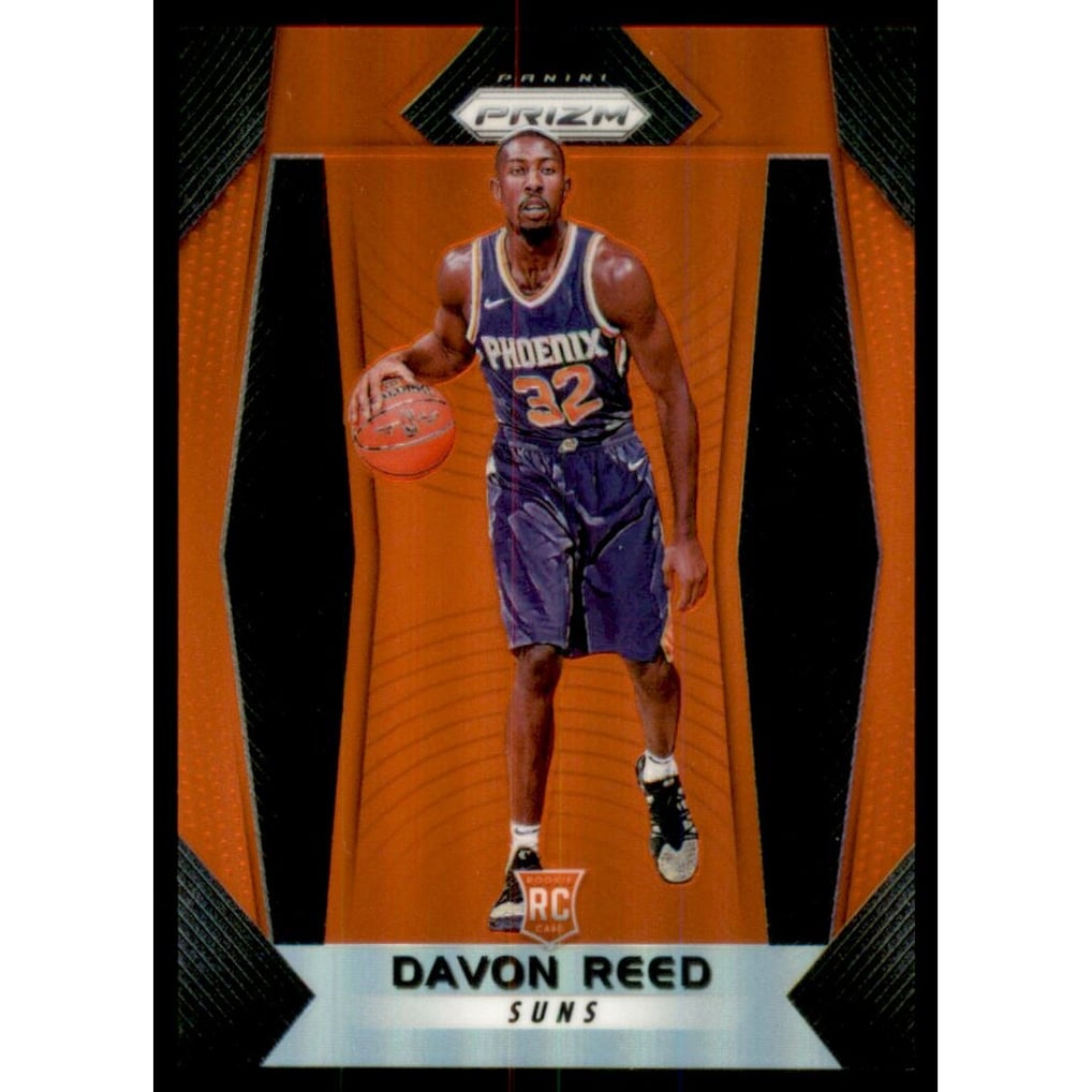 2017-18 Panini Prizm Prizms Orange #68 Davon Reed