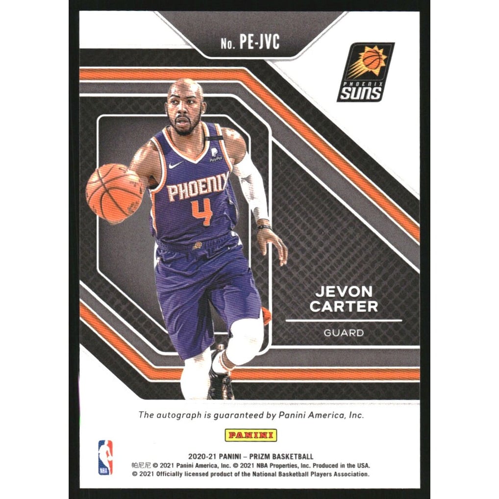 2020-21 Panini Prizm Penmanship #50 Jevon Carter