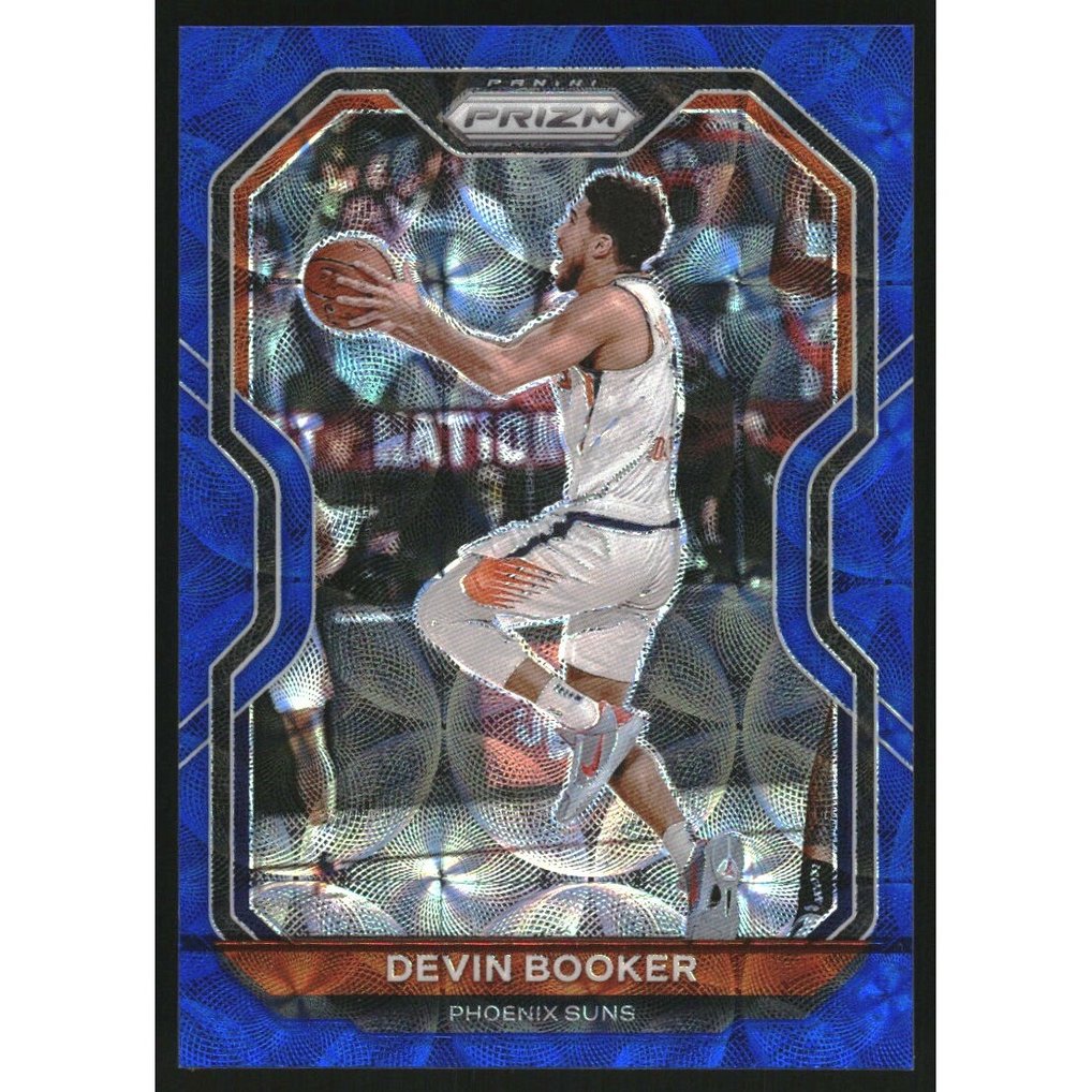 2020-21 Panini Prizm Prizms Choice Blue #214 Devin Booker