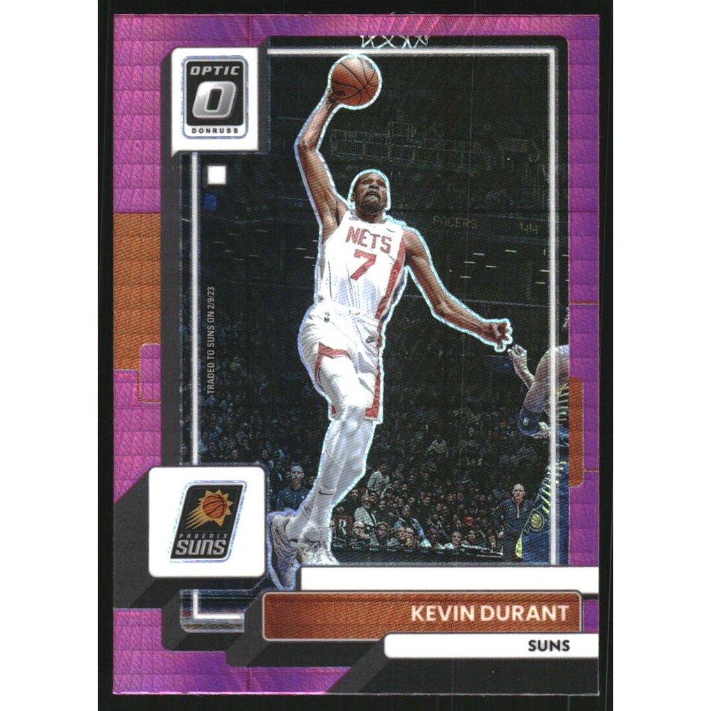2022-23 Donruss Optic Hyper Pink #9 Kevin Durant