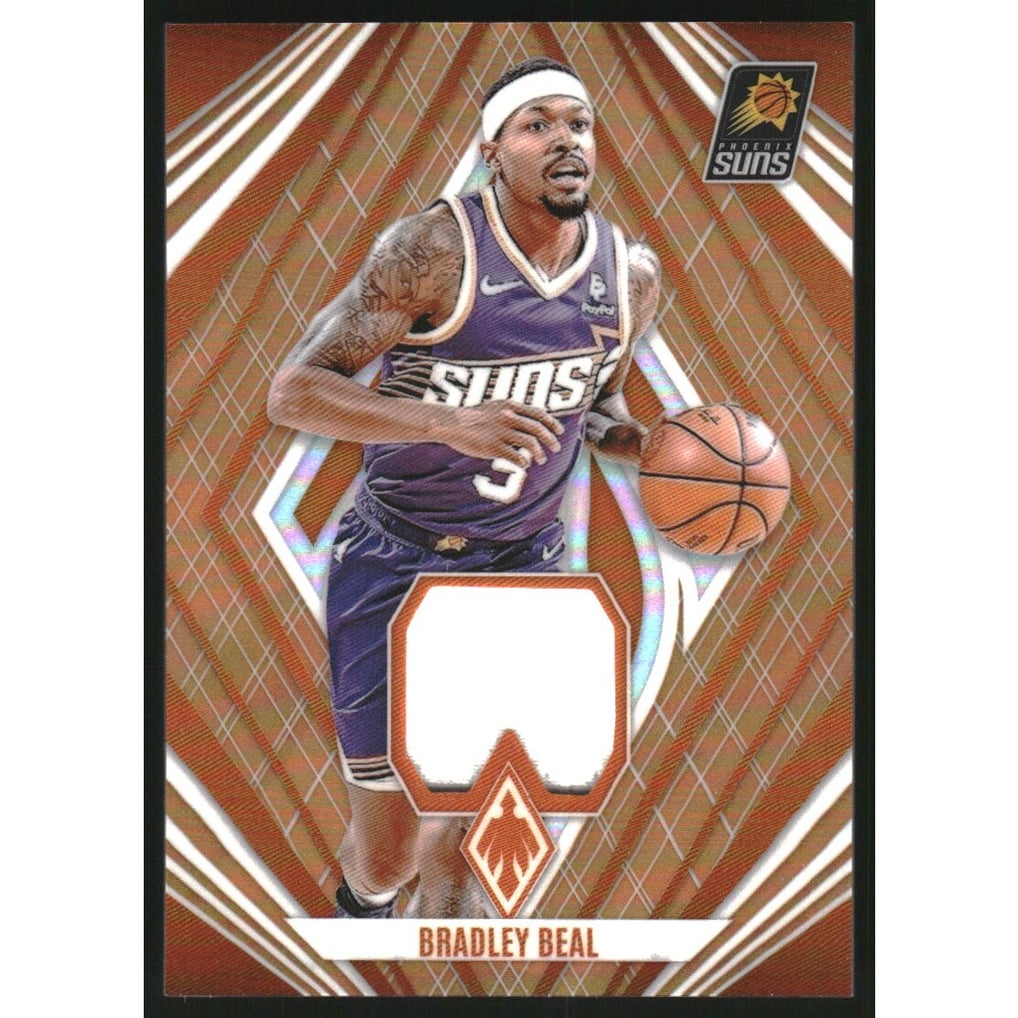 2023-24 Panini Phoenix Veteran Materials Orange #23 Bradley Beal