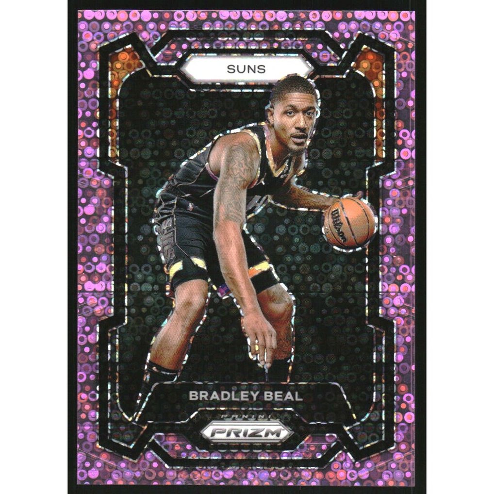 2023-24 Panini Prizm Prizms Fast Break Pink #64 Bradley Beal