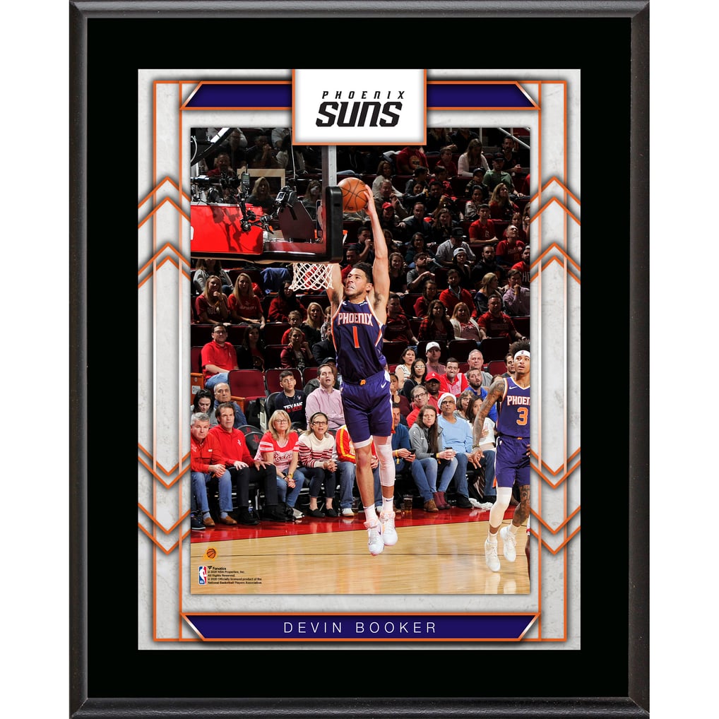 Devin Booker Phoenix Suns Fanatics Authentic 10.5" x 13" Sublimated Player Plaque