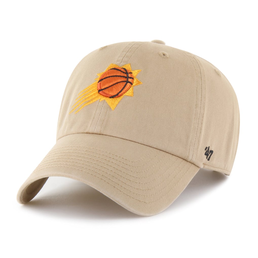  Phoenix Suns '47 Logo Clean Up Adjustable Hat - Khaki