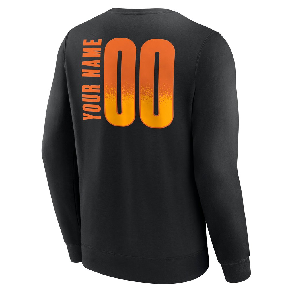 Phoenix Suns  Home Court Pop Personalized Name & Number Sweatshirt - Black