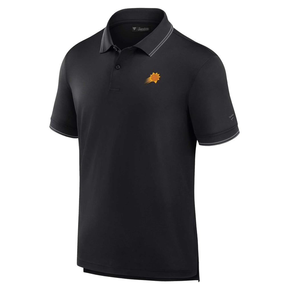 Phoenix Suns Fanatics Front Office Pique Polo - Black