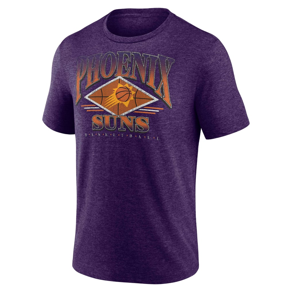 Phoenix Suns Fanatics True Classics Power Phase Tri-Blend T-Shirt - Heather Purple