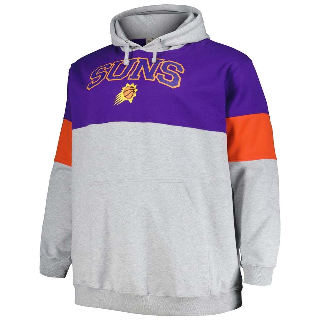 Phoenix Suns Fanatics Big & Tall Pullover Hoodie - Purple/Orange