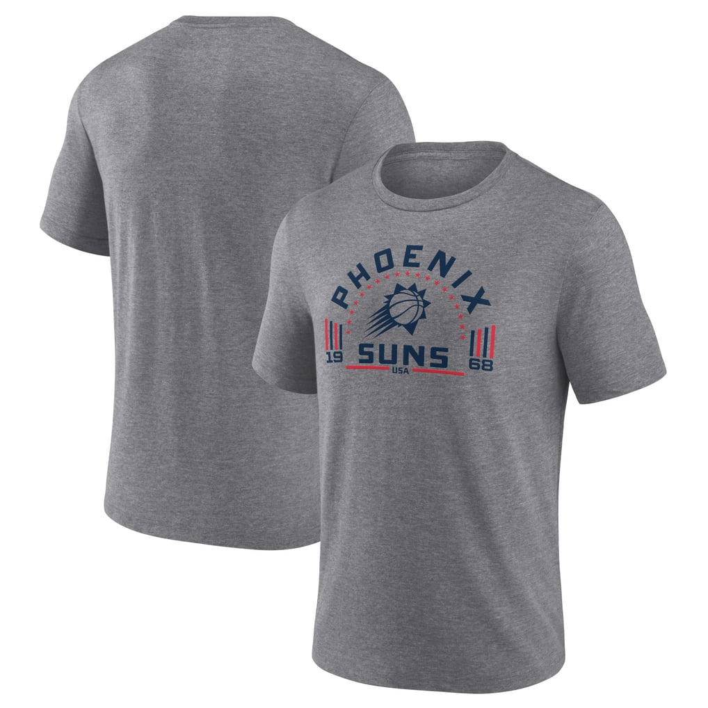 Phoenix Suns Team Freedom Tri-Blend T-Shirt - Gray
