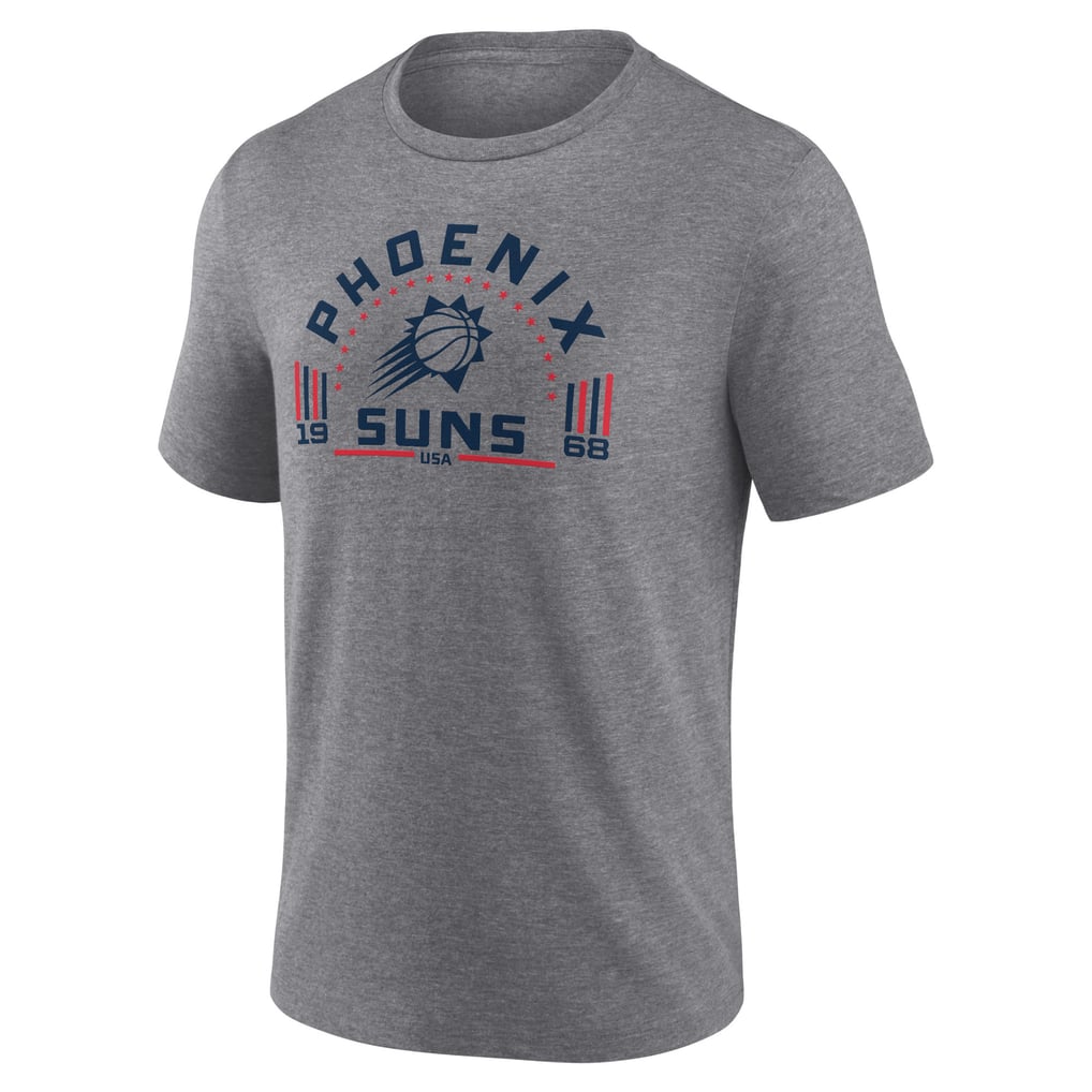 Phoenix Suns Team Freedom Tri-Blend T-Shirt - Gray